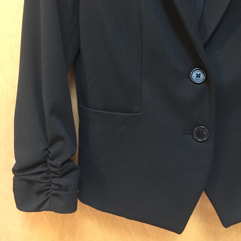 Two-Button Black Blazer - image 6